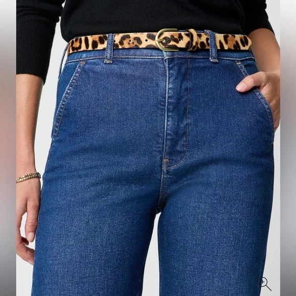 J.Crew High-Rise Wide-leg Trouser Jean - Picture 4 of 11